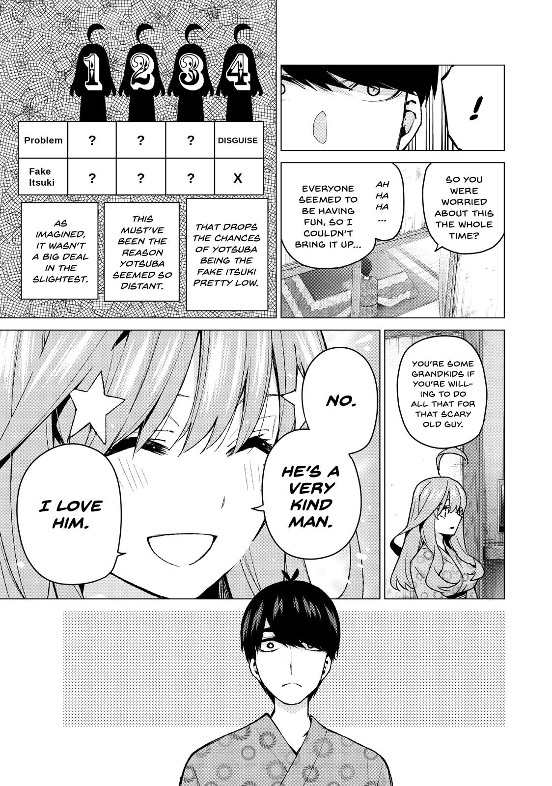 The Quintessential Quintuplets Chapter 64 - Page 5