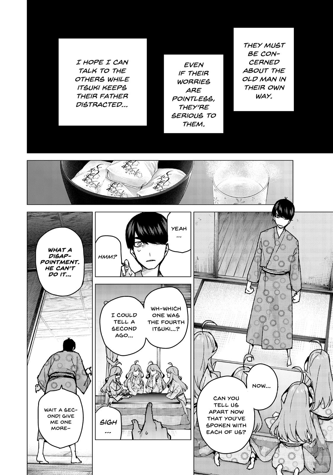 The Quintessential Quintuplets Chapter 64 - Page 6