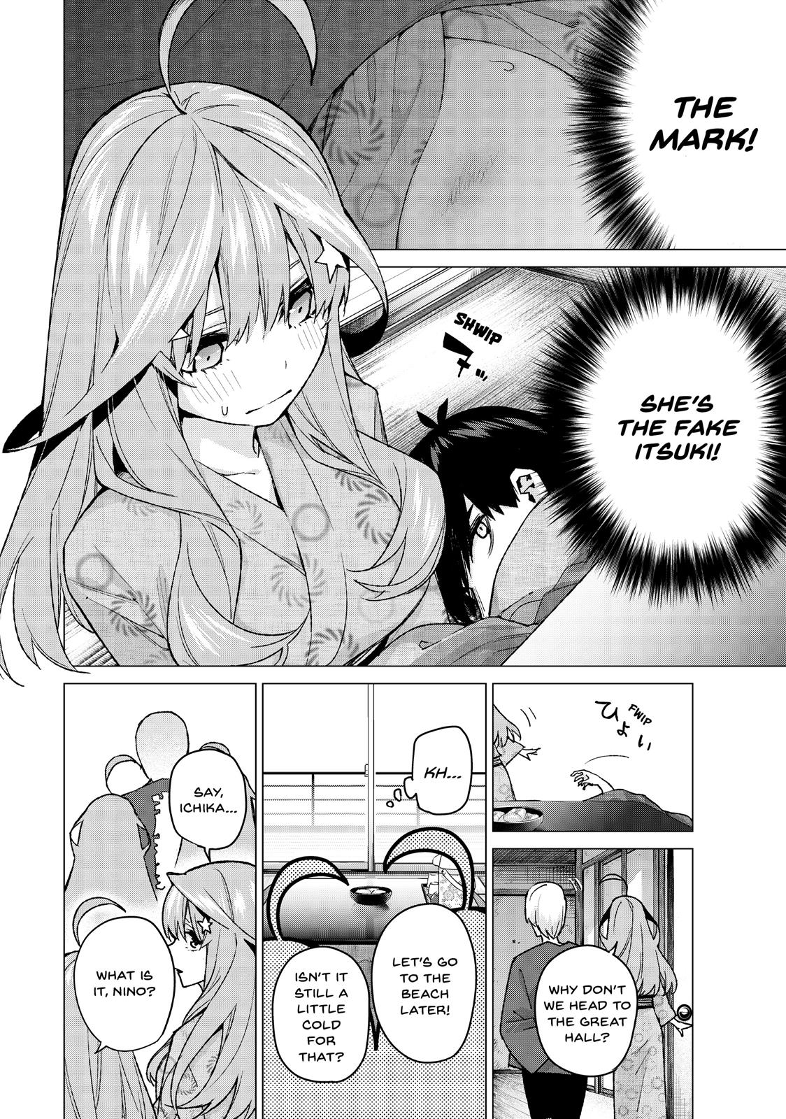 The Quintessential Quintuplets Chapter 64 - Page 10