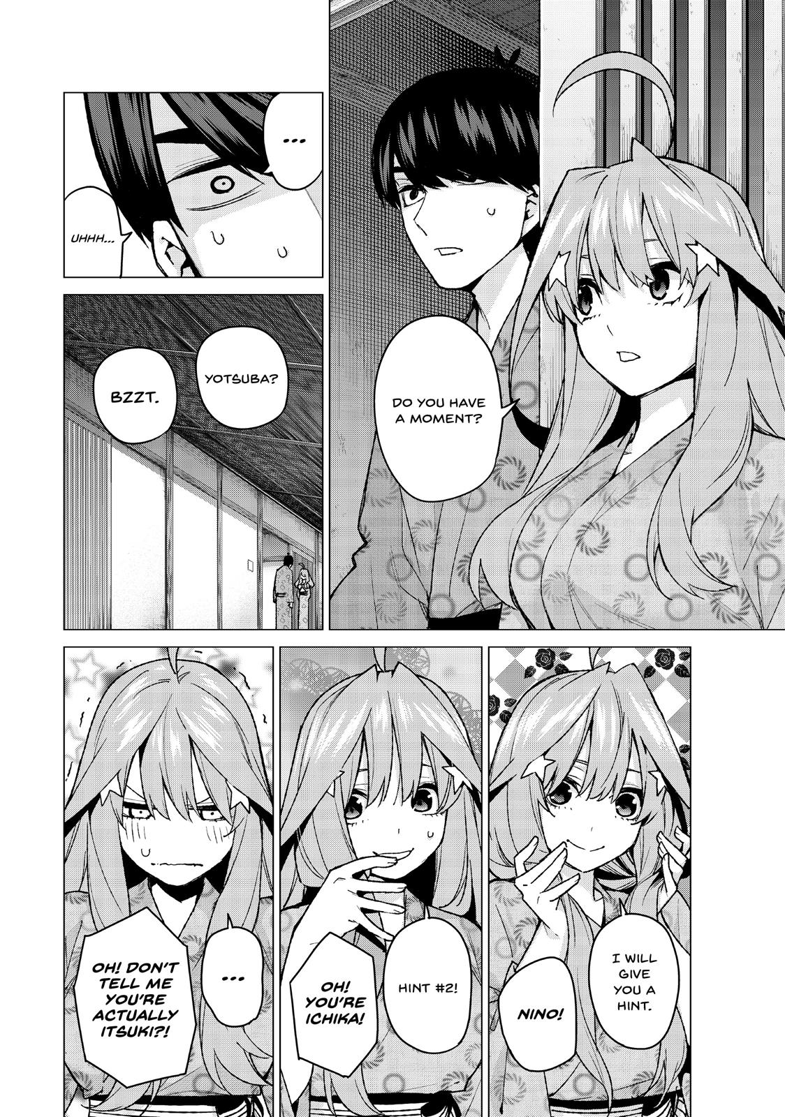 The Quintessential Quintuplets Chapter 64 - Page 12