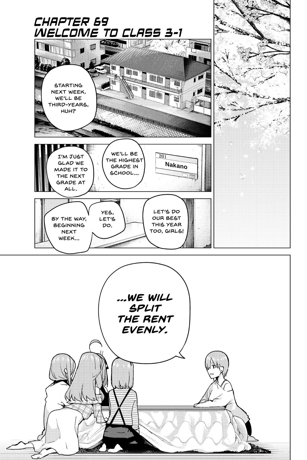 The Quintessential Quintuplets Chapter 69 - Page 7