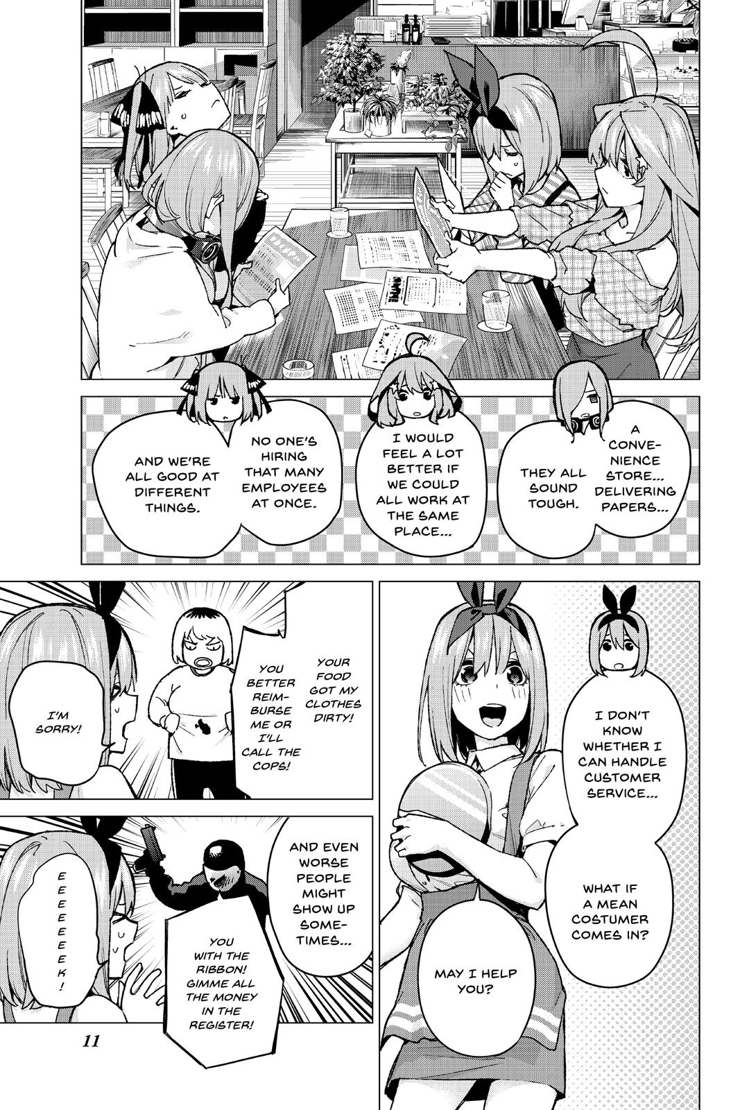 The Quintessential Quintuplets Chapter 69 - Page 9