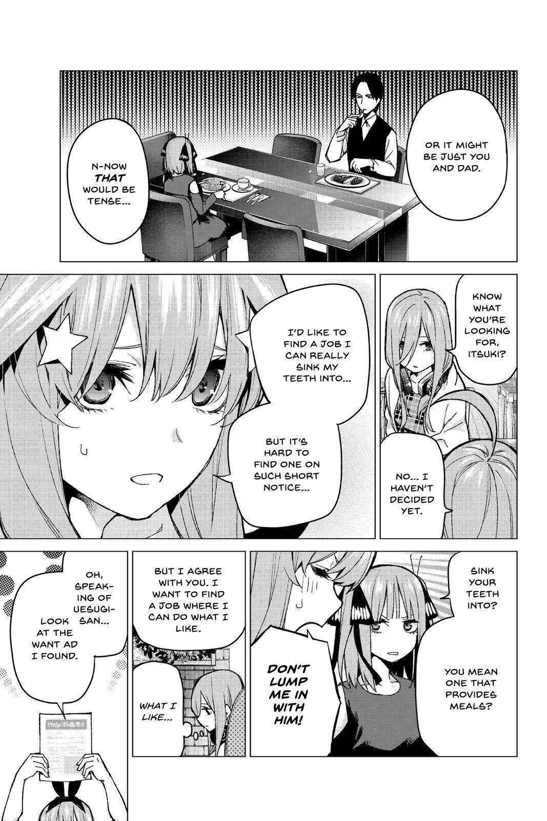 The Quintessential Quintuplets Chapter 69 - Page 11