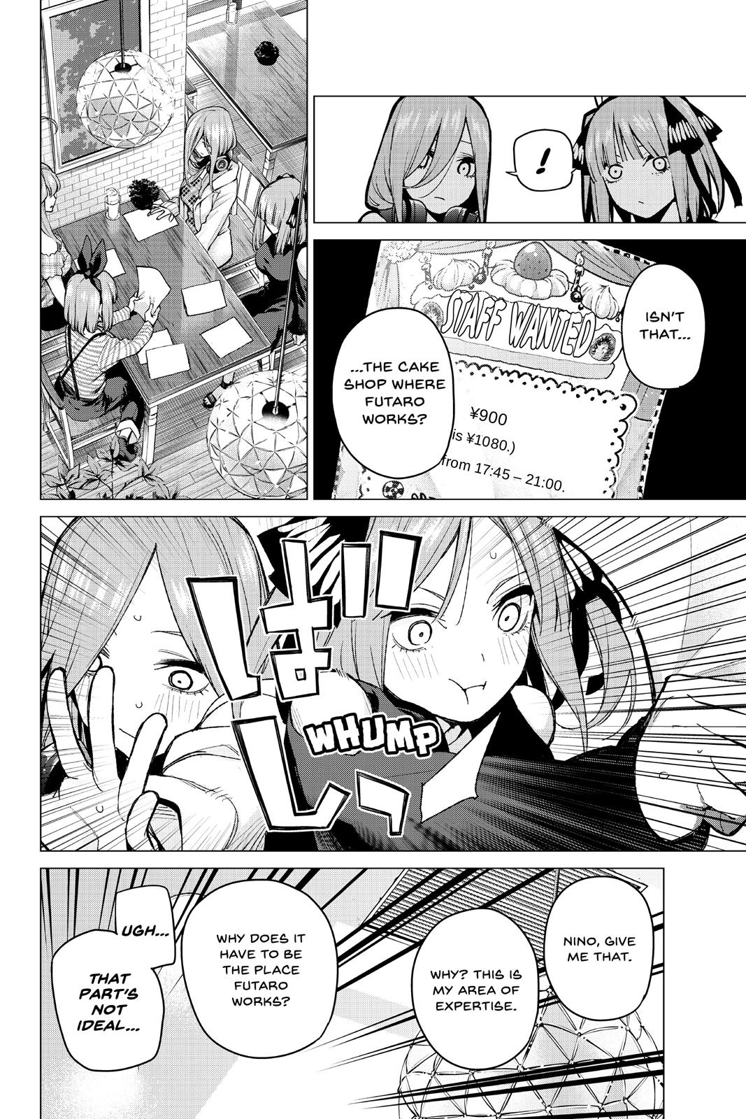 The Quintessential Quintuplets Chapter 69 - Page 12