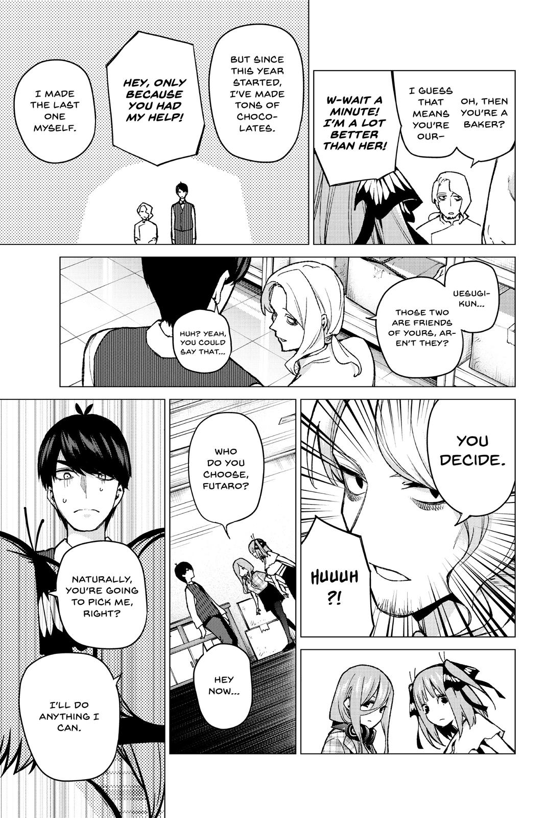 The Quintessential Quintuplets Chapter 69 - Page 15