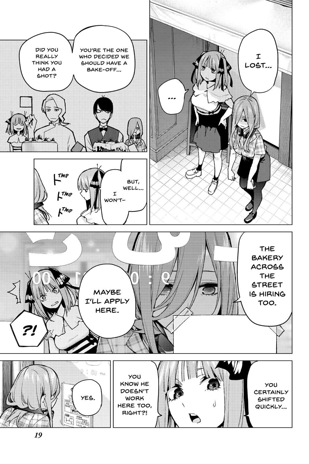 The Quintessential Quintuplets Chapter 69 - Page 17