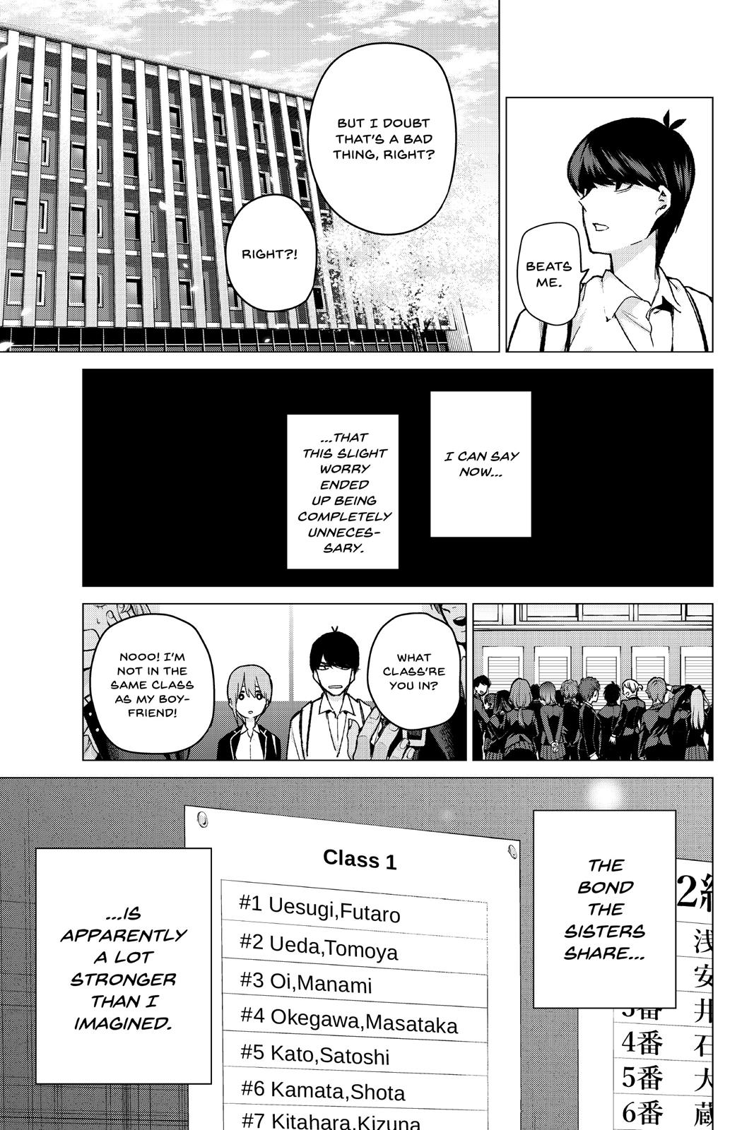 The Quintessential Quintuplets Chapter 69 - Page 23
