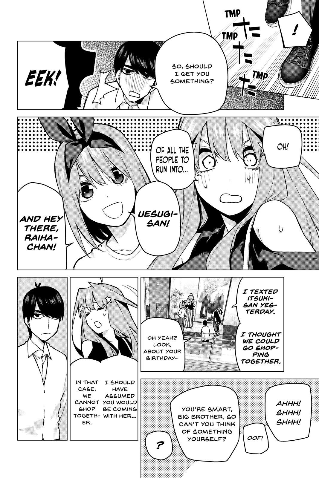 The Quintessential Quintuplets Chapter 79 - Page 4