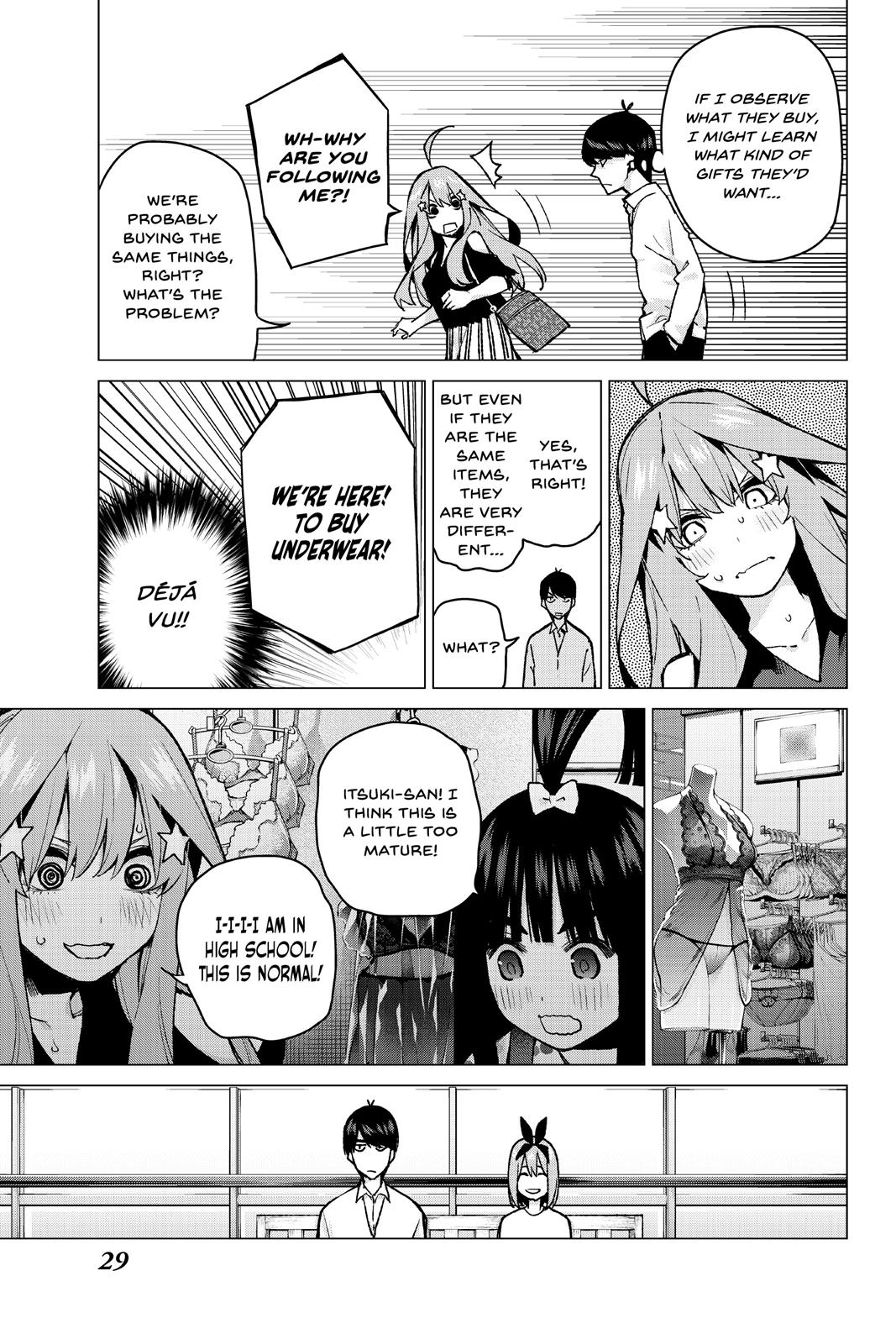 The Quintessential Quintuplets Chapter 79 - Page 5