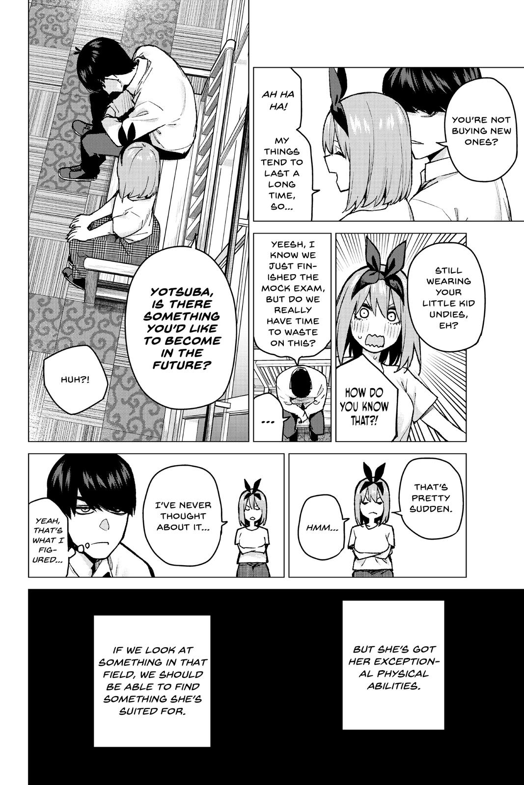 The Quintessential Quintuplets Chapter 79 - Page 6