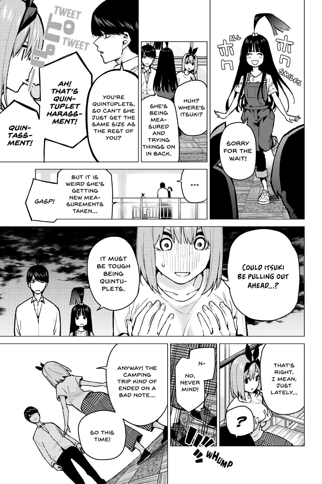 The Quintessential Quintuplets Chapter 79 - Page 7