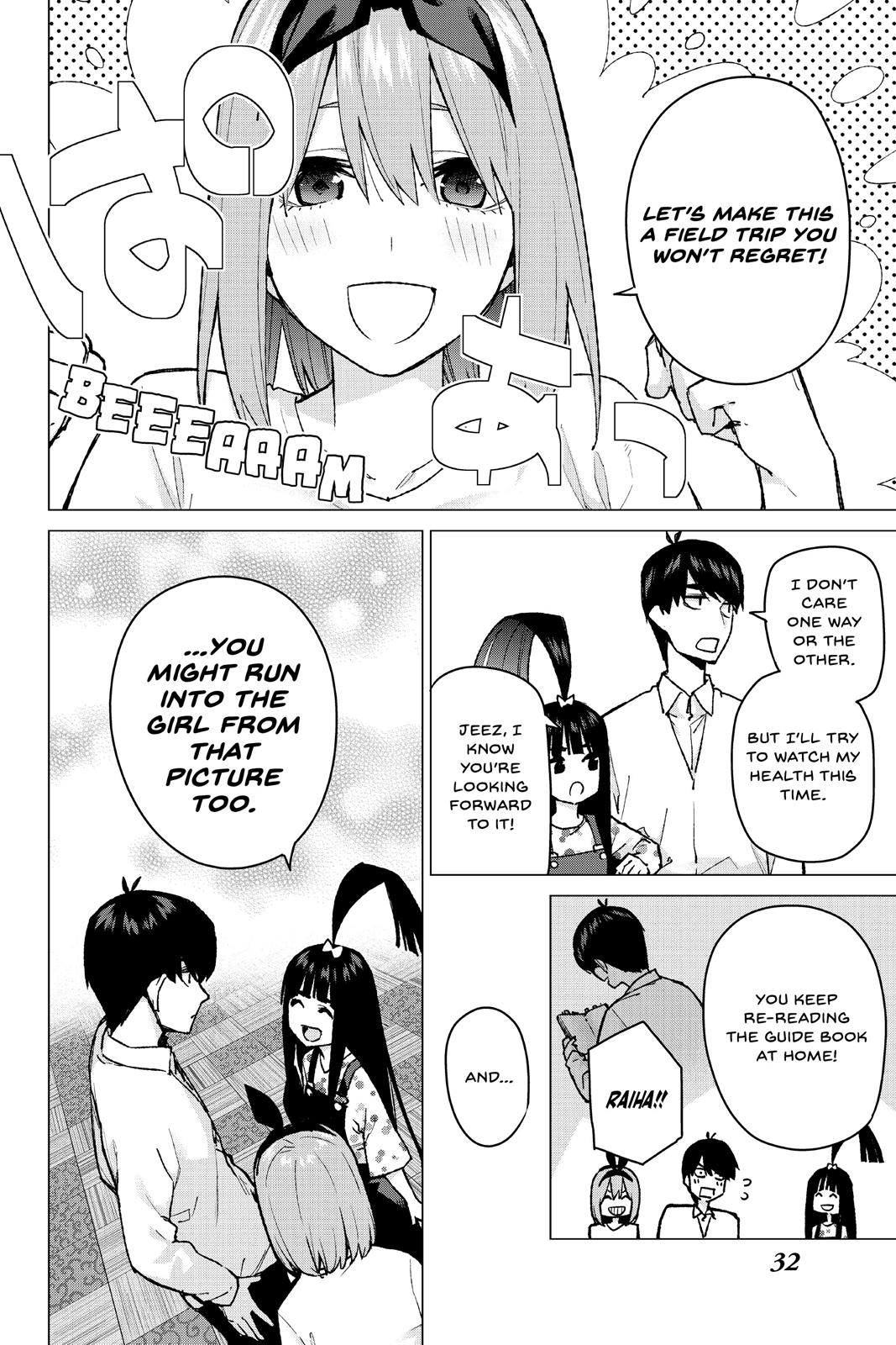 The Quintessential Quintuplets Chapter 79 - Page 8