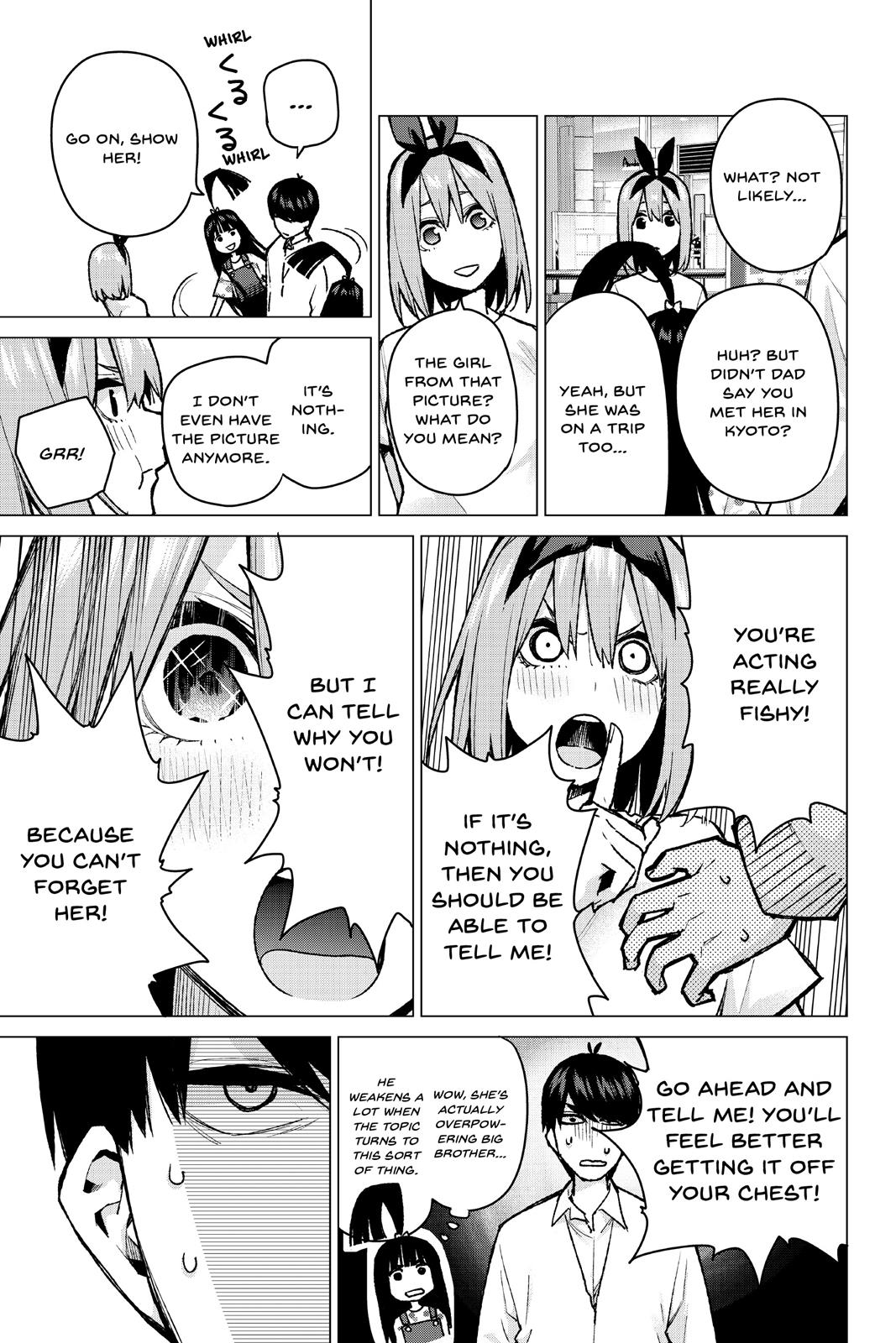 The Quintessential Quintuplets Chapter 79 - Page 9