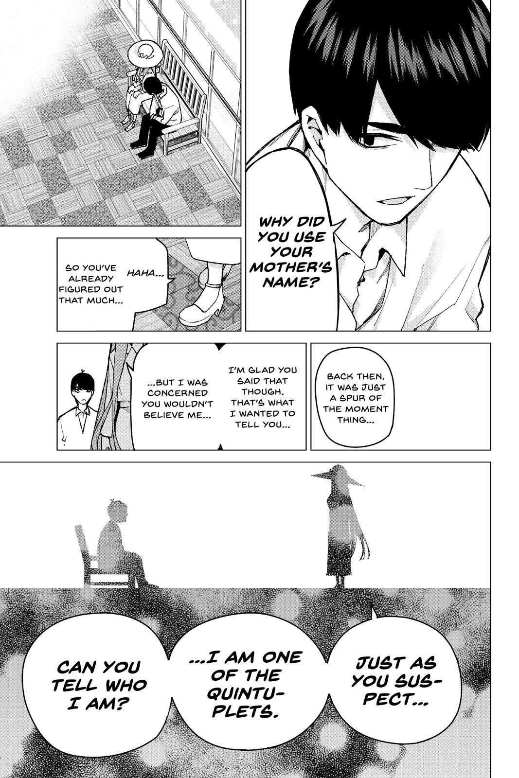 The Quintessential Quintuplets Chapter 79 - Page 14