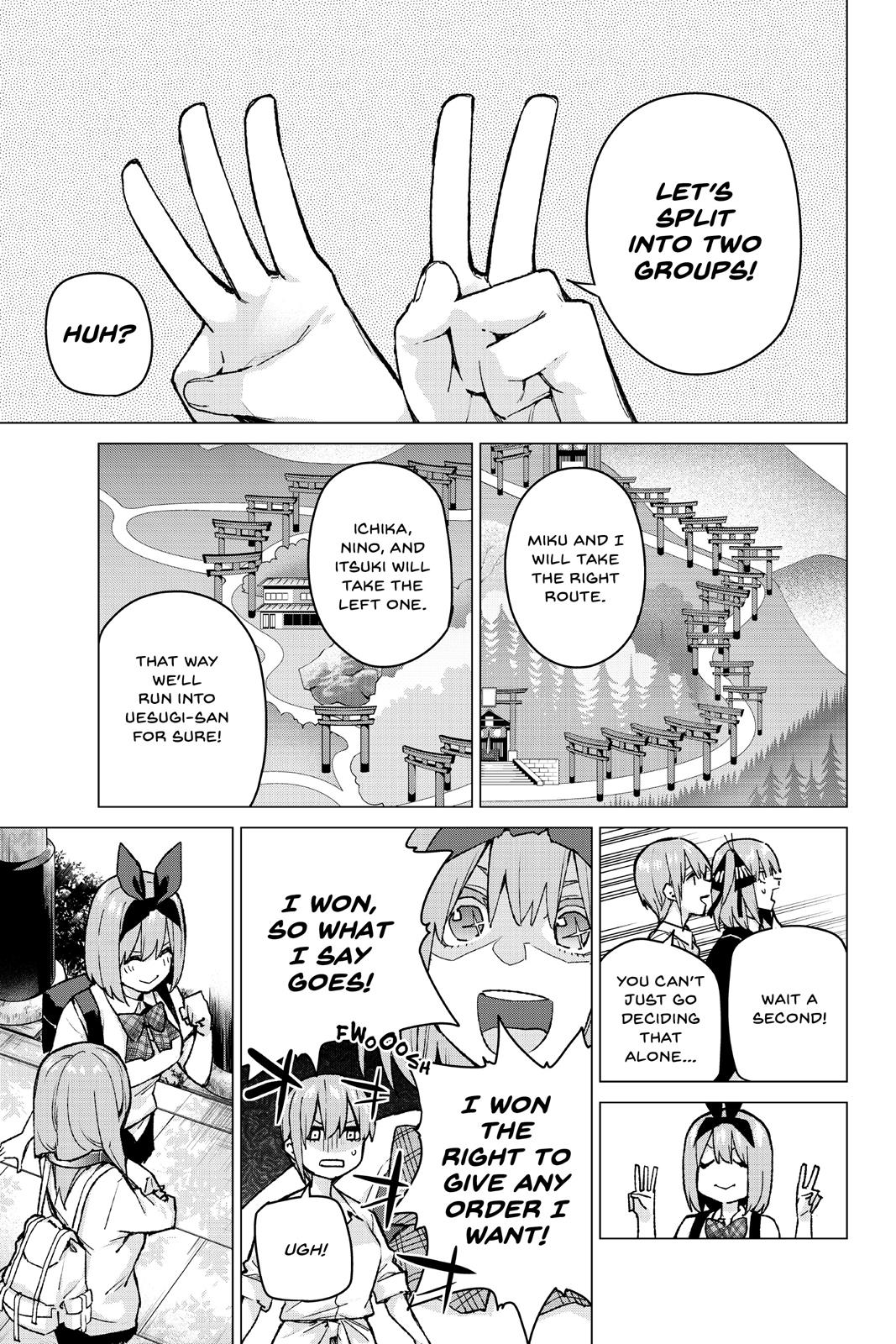 The Quintessential Quintuplets Chapter 80 - Page 10