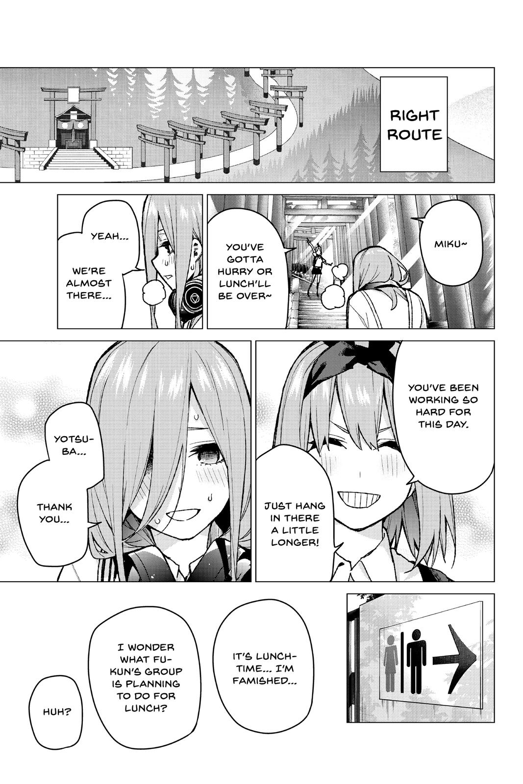 The Quintessential Quintuplets Chapter 80 - Page 12