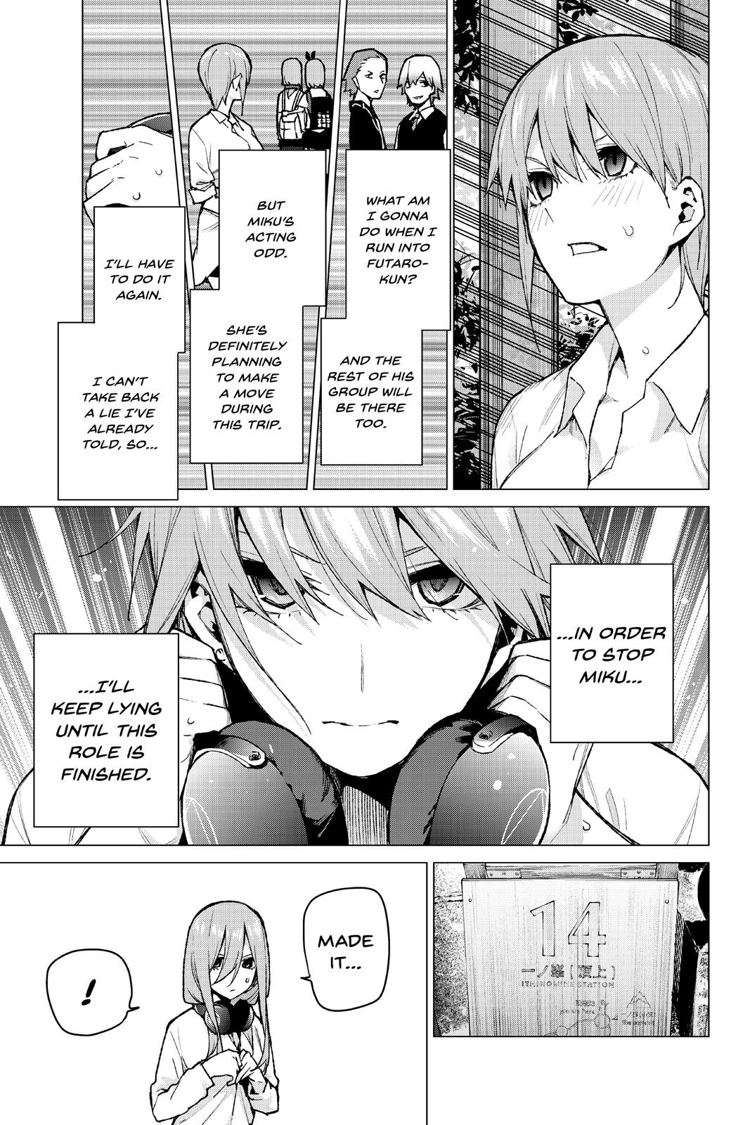 The Quintessential Quintuplets Chapter 80 - Page 14