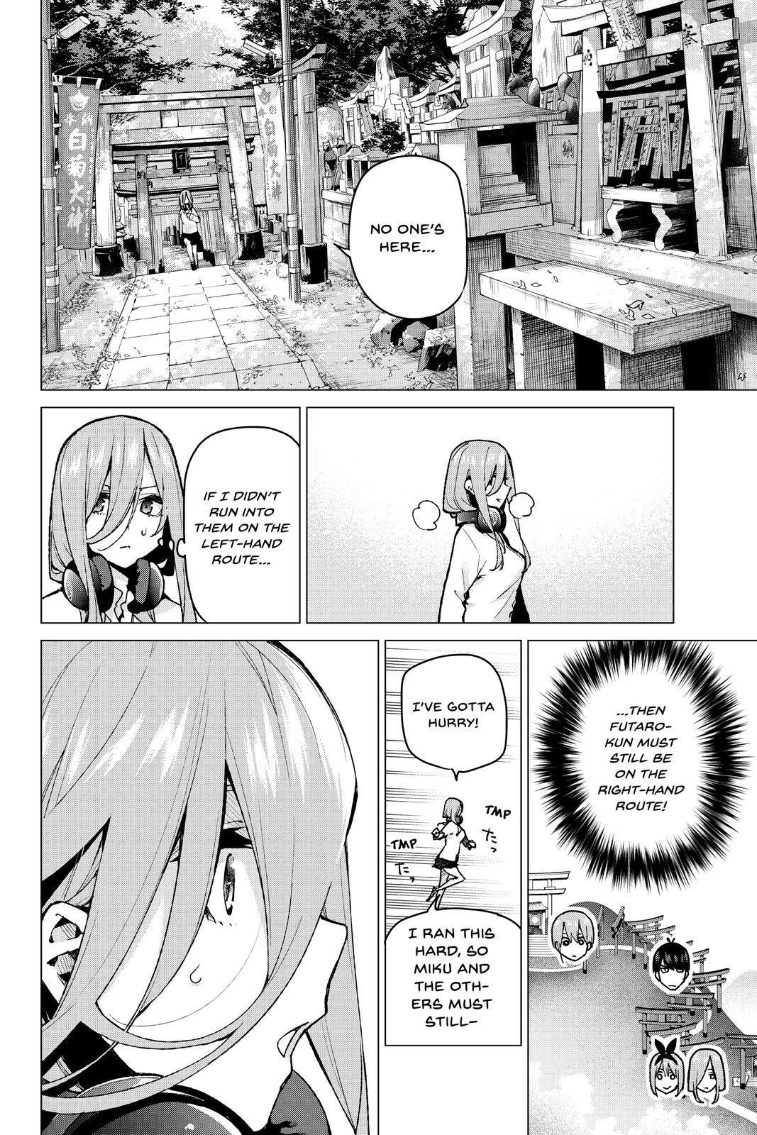 The Quintessential Quintuplets Chapter 80 - Page 15