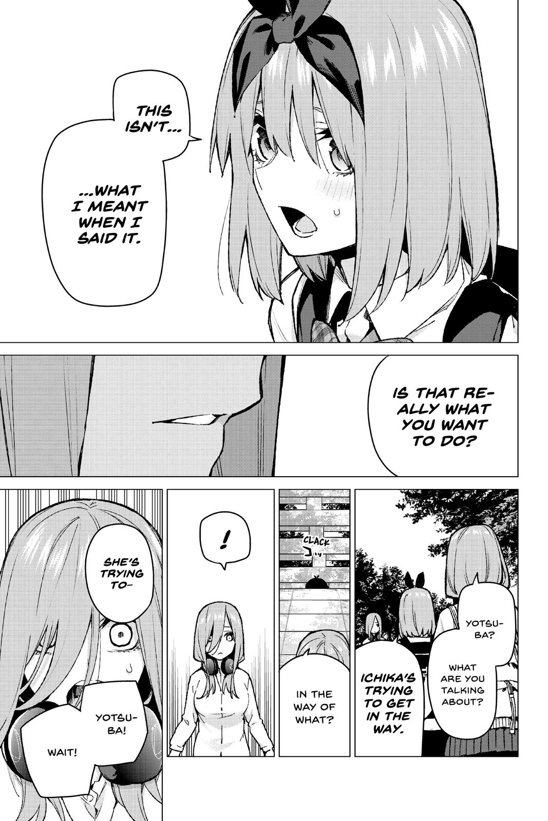 The Quintessential Quintuplets Chapter 80 - Page 18