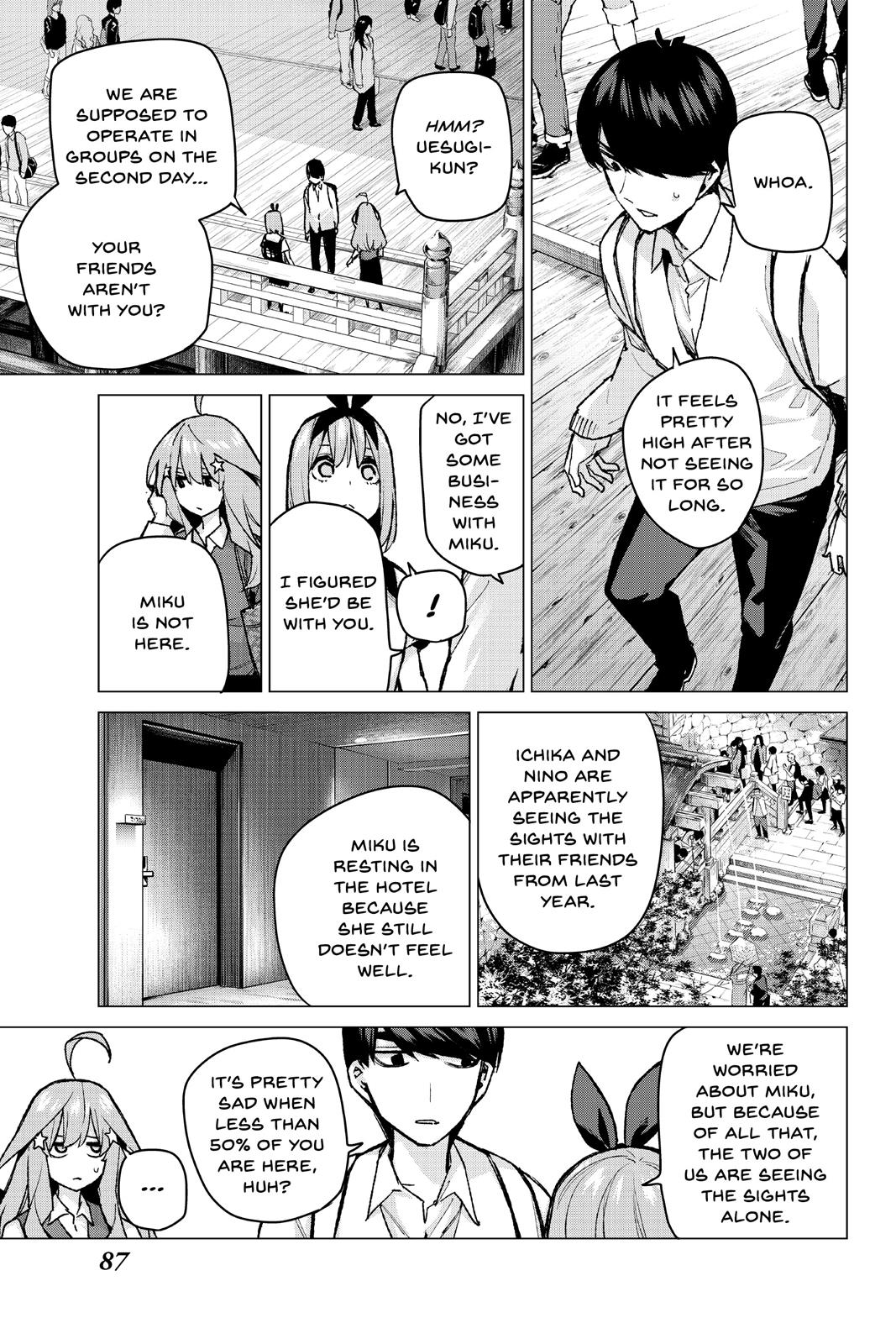 The Quintessential Quintuplets Chapter 82 - Page 3