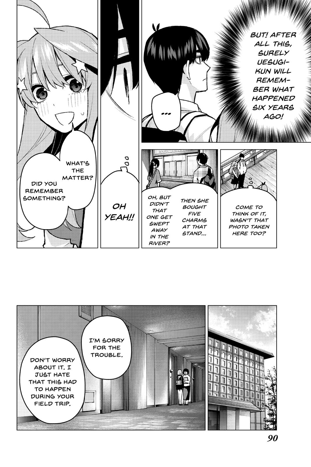 The Quintessential Quintuplets Chapter 82 - Page 6