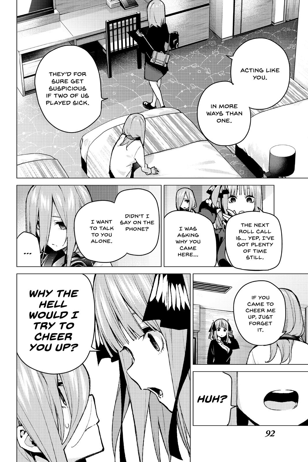The Quintessential Quintuplets Chapter 82 - Page 8