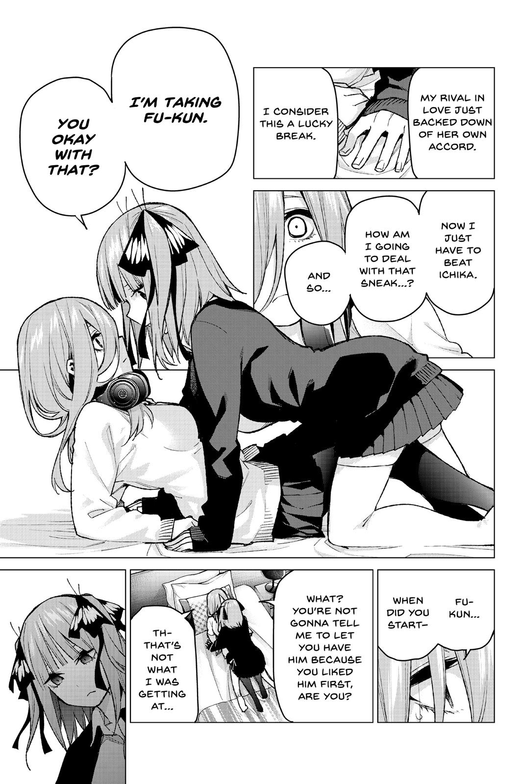 The Quintessential Quintuplets Chapter 82 - Page 9