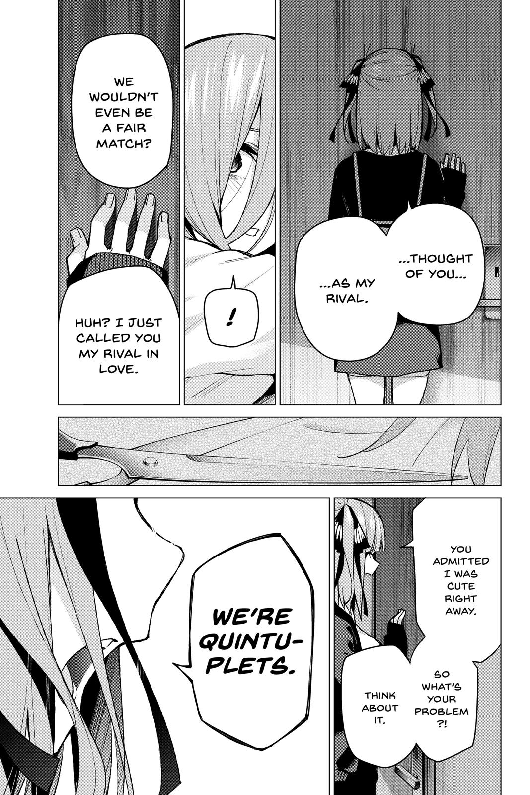 The Quintessential Quintuplets Chapter 82 - Page 15