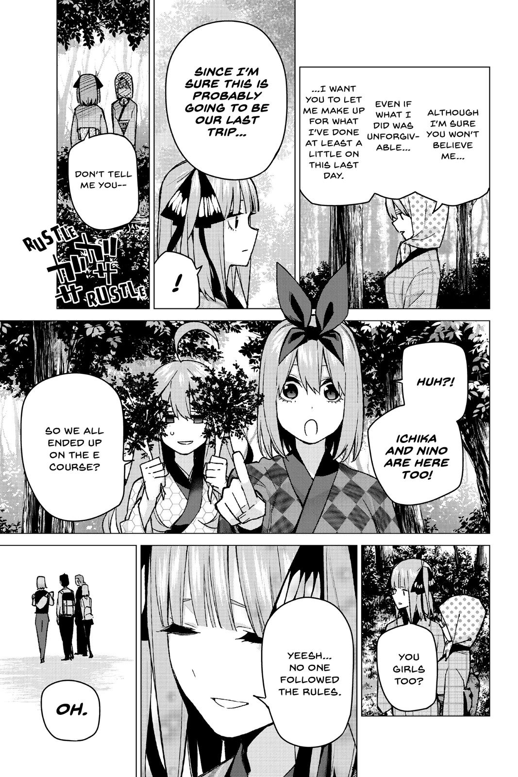 The Quintessential Quintuplets Chapter 85 - Page 3