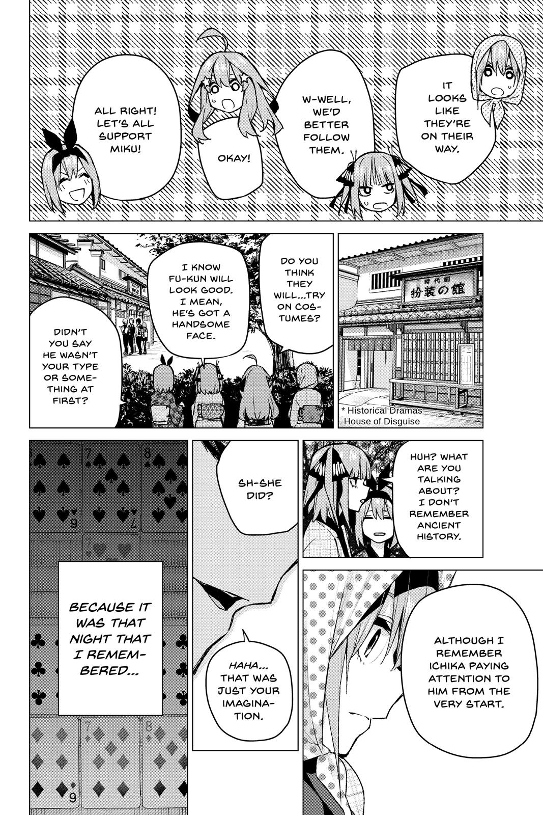 The Quintessential Quintuplets Chapter 85 - Page 4