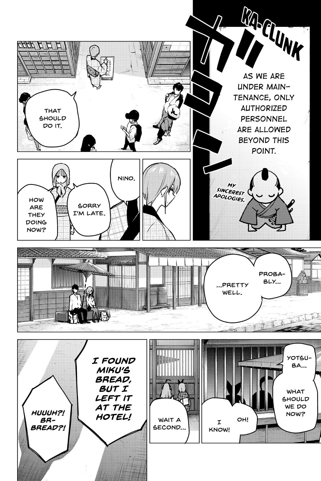 The Quintessential Quintuplets Chapter 85 - Page 10