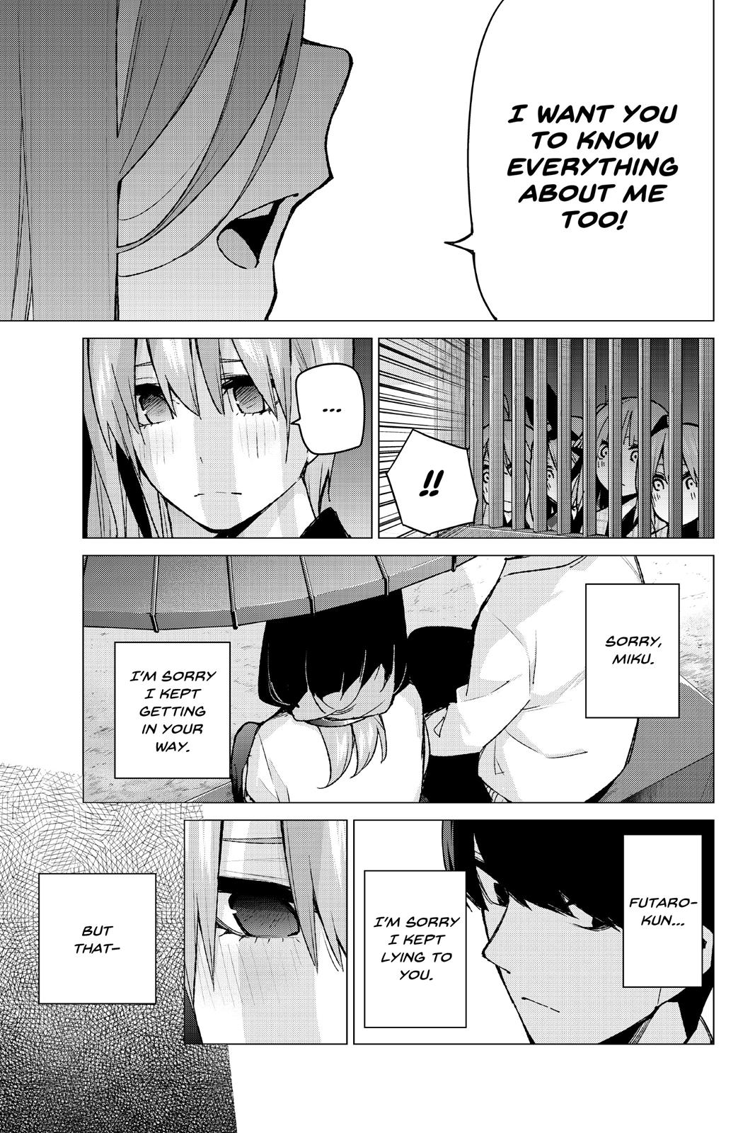 The Quintessential Quintuplets Chapter 85 - Page 13