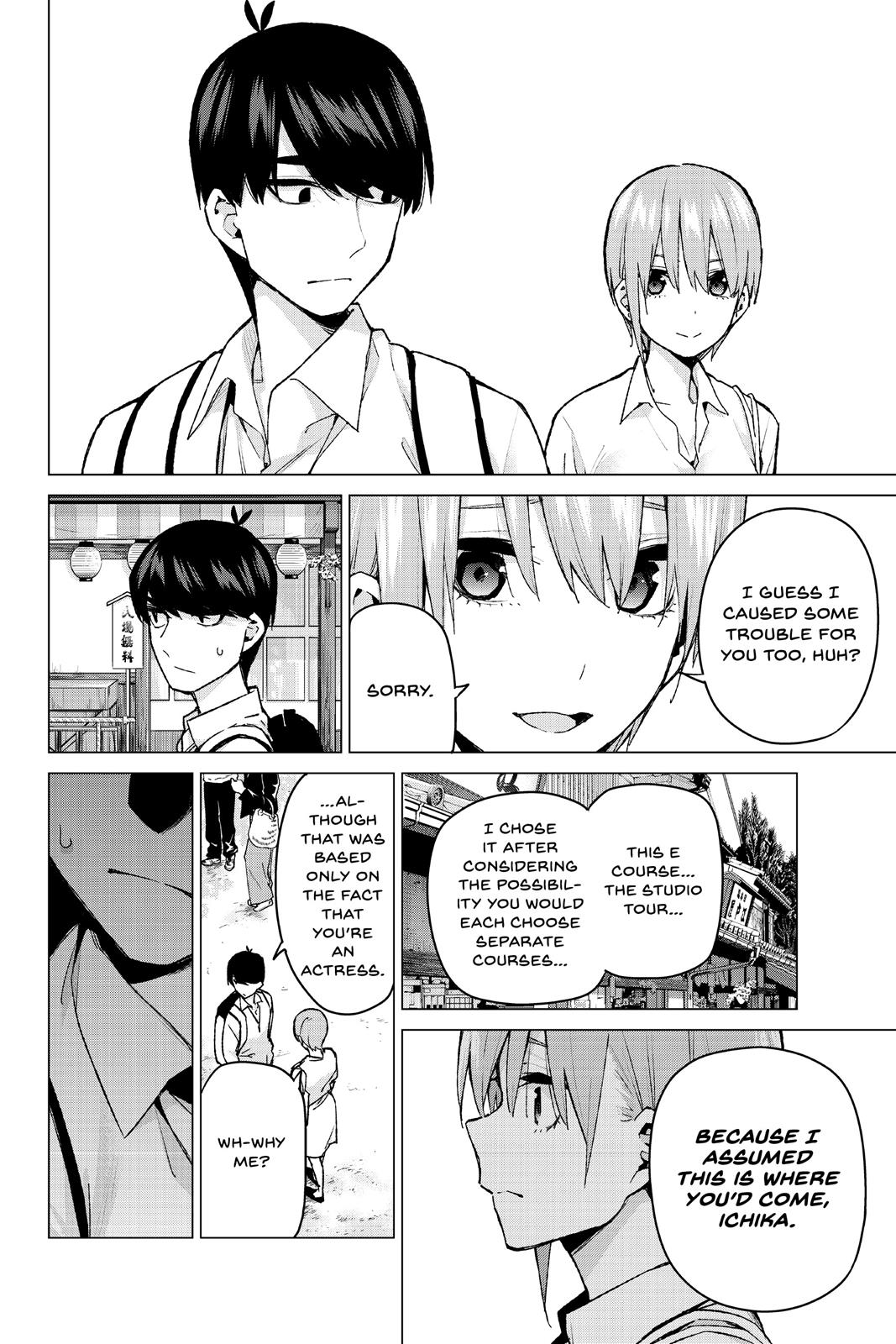 The Quintessential Quintuplets Chapter 86 - Page 8