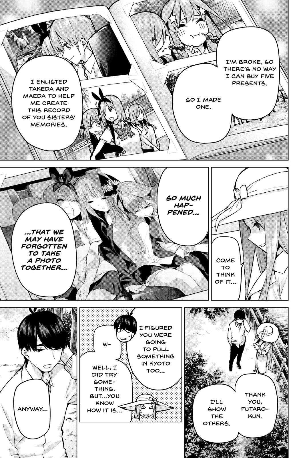 The Quintessential Quintuplets Chapter 86 - Page 15