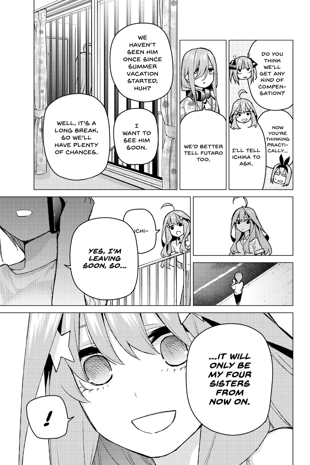 The Quintessential Quintuplets Chapter 91 - Page 3