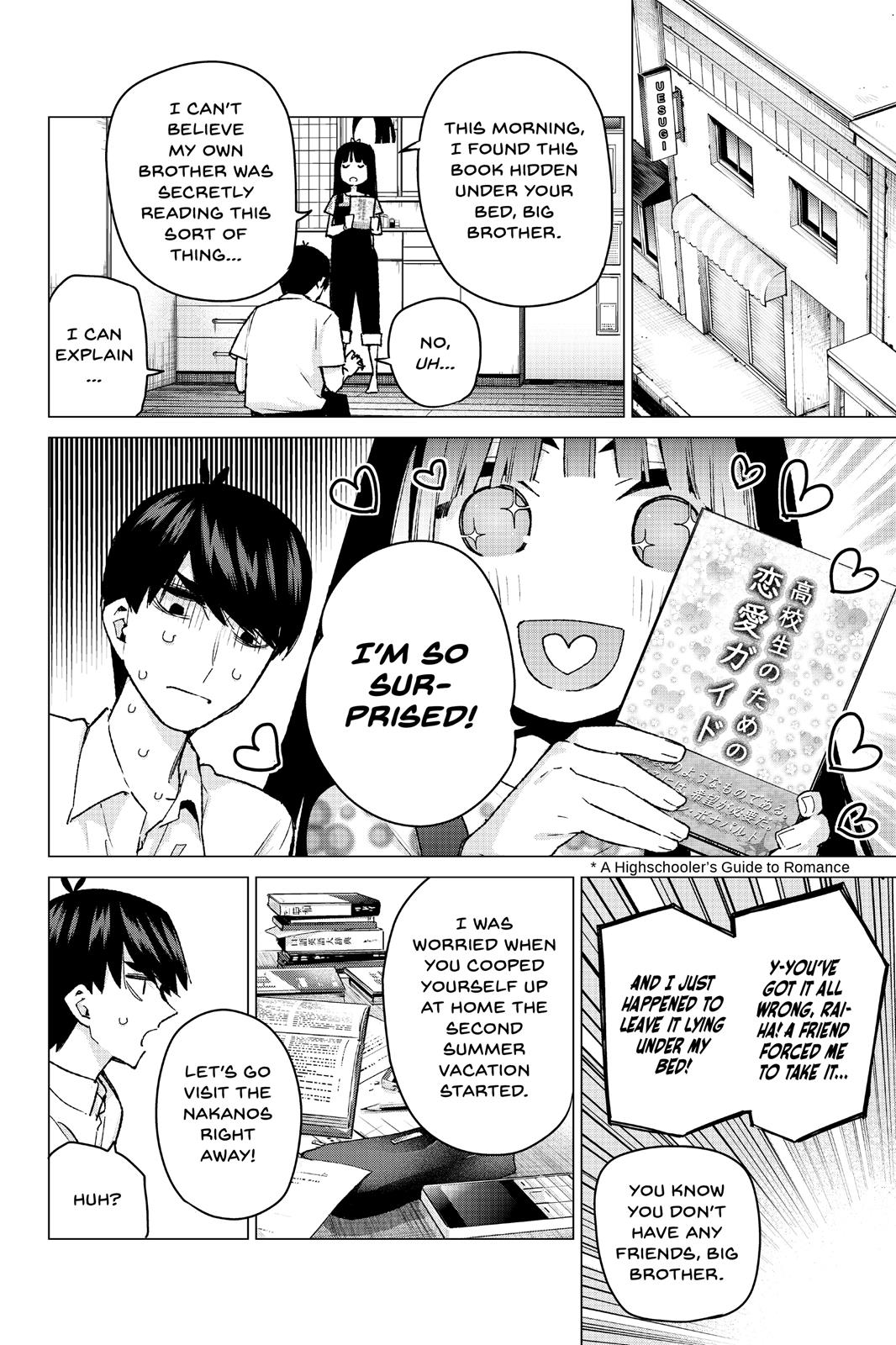 The Quintessential Quintuplets Chapter 91 - Page 4