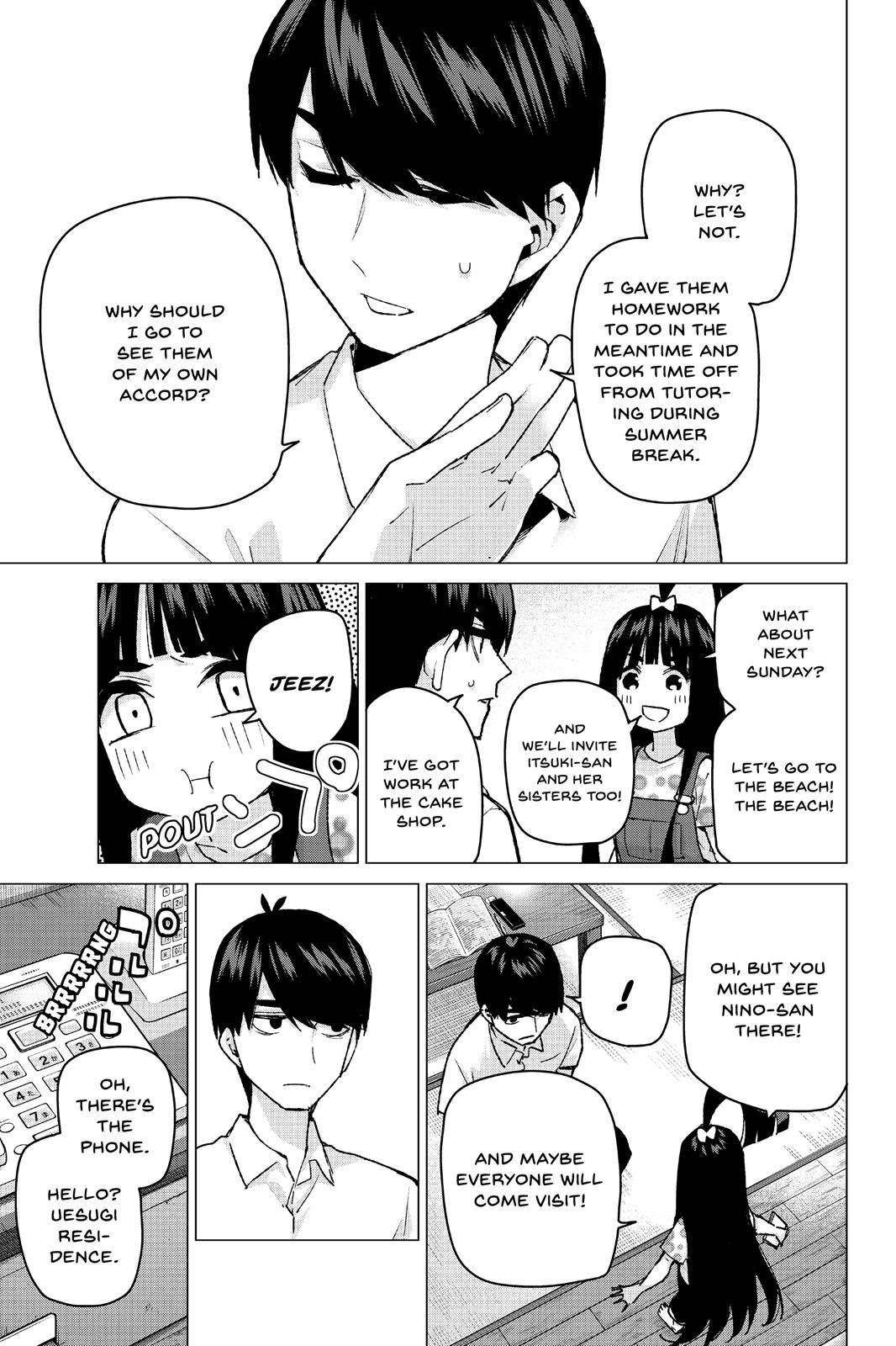 The Quintessential Quintuplets Chapter 91 - Page 5