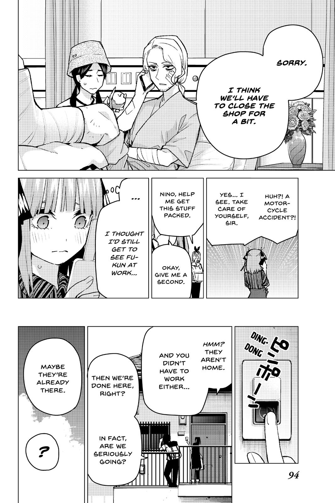 The Quintessential Quintuplets Chapter 91 - Page 6