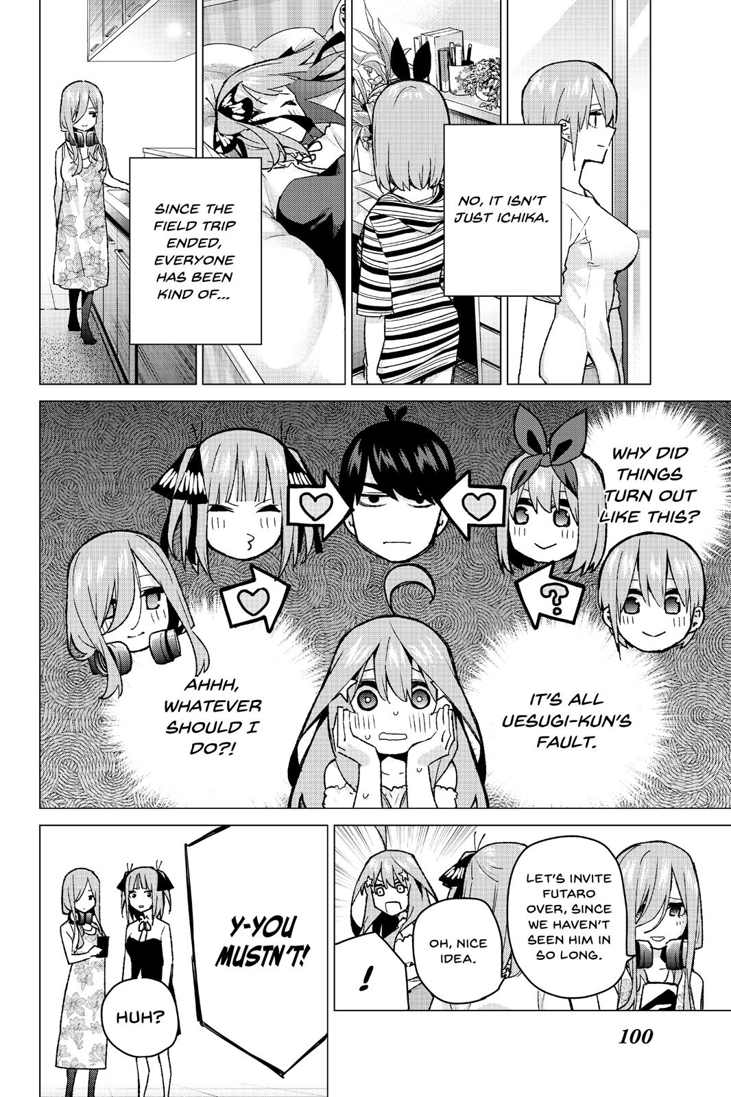 The Quintessential Quintuplets Chapter 91 - Page 12