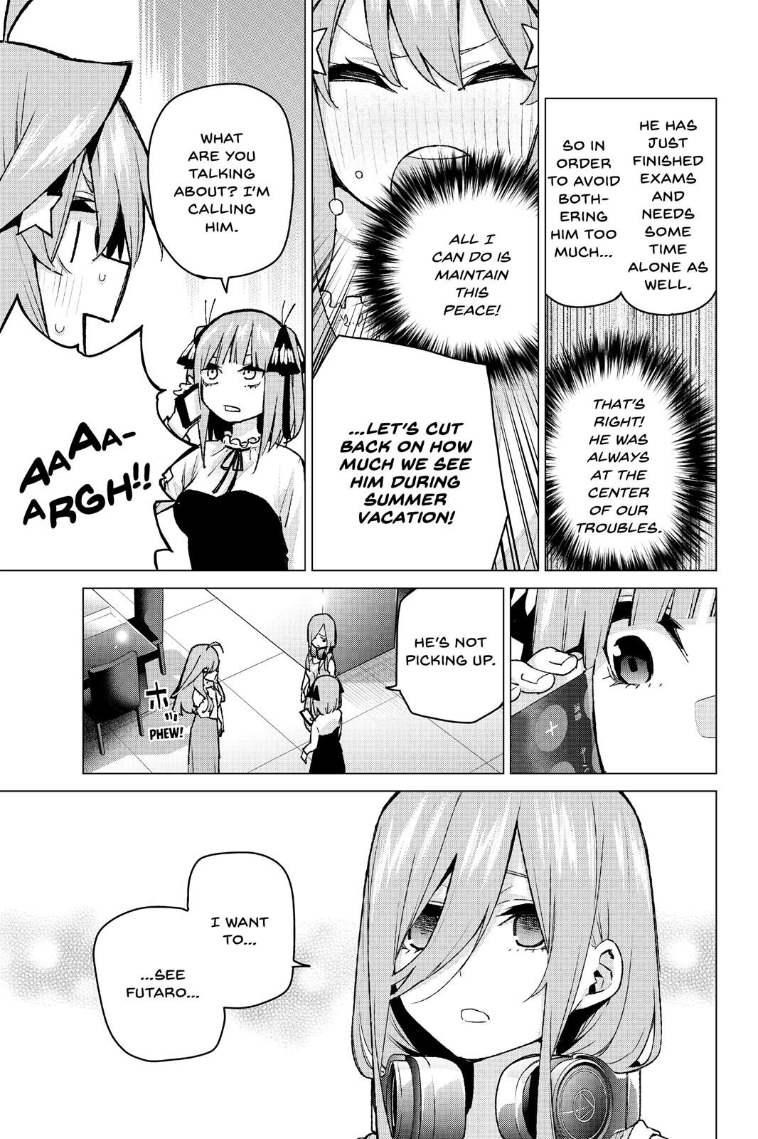 The Quintessential Quintuplets Chapter 91 - Page 13