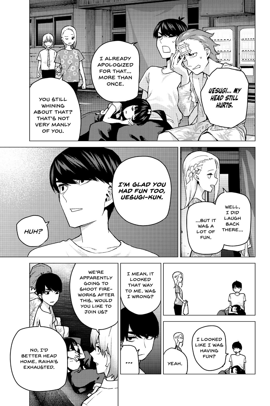 The Quintessential Quintuplets Chapter 91 - Page 15