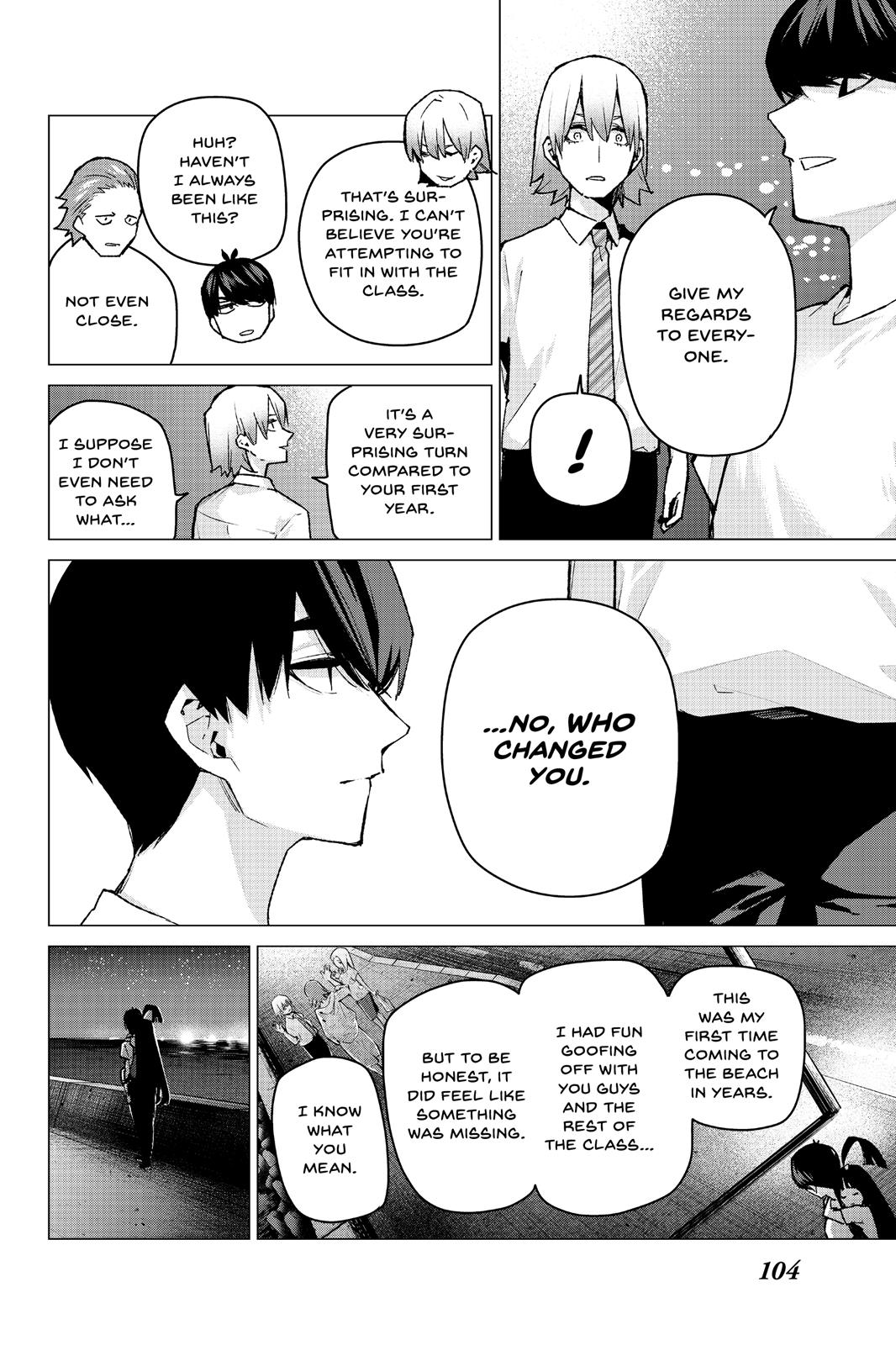 The Quintessential Quintuplets Chapter 91 - Page 16