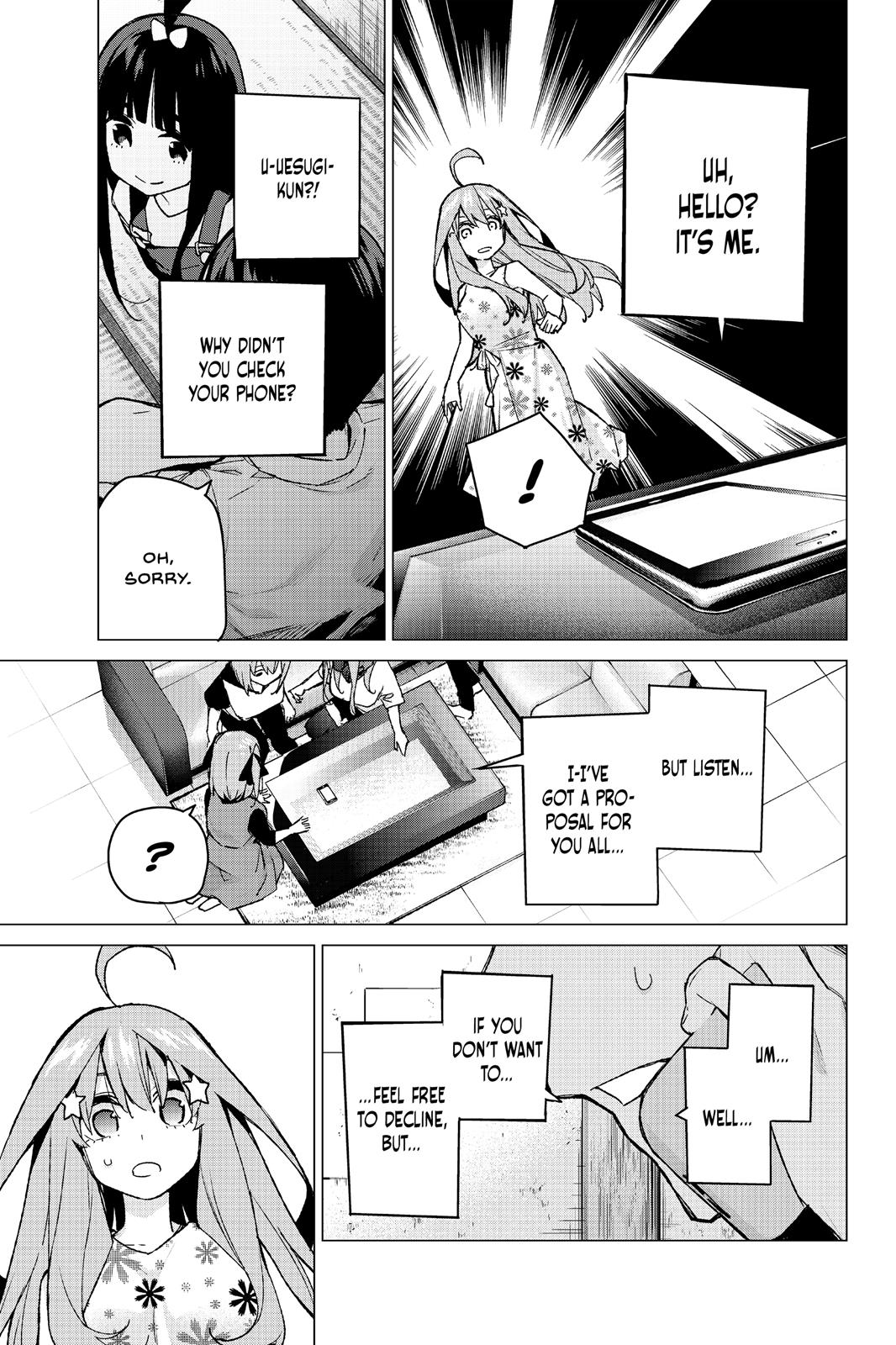 The Quintessential Quintuplets Chapter 91 - Page 19