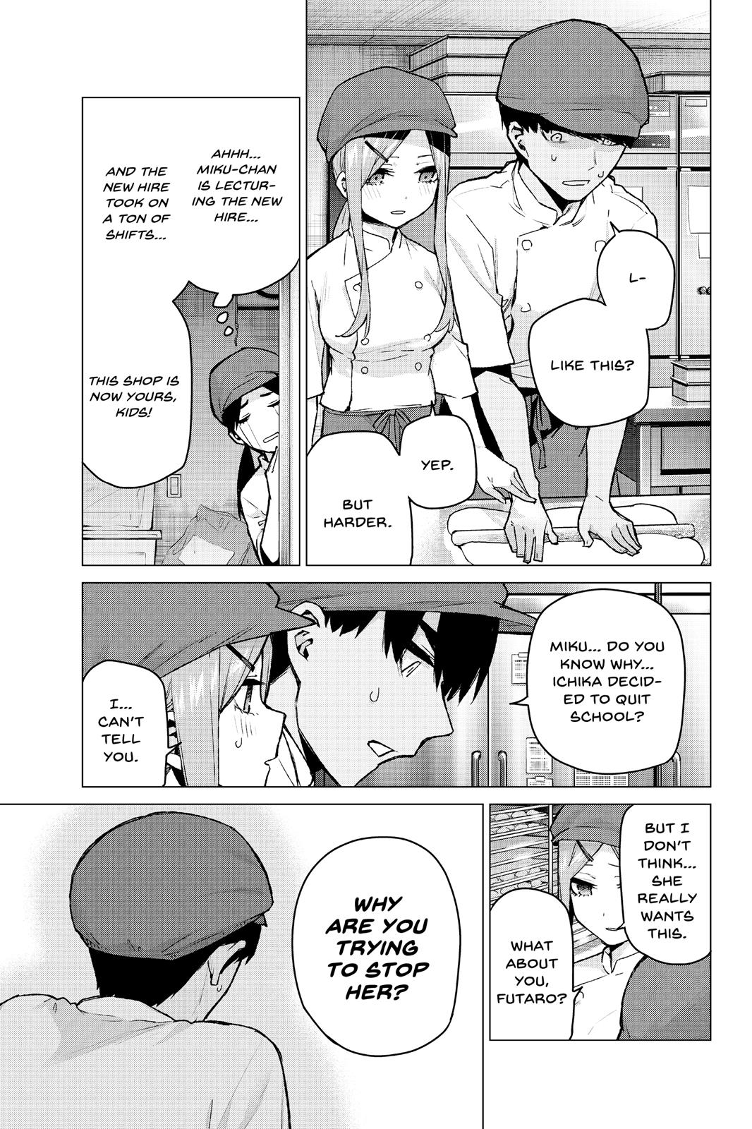 The Quintessential Quintuplets Chapter 95 - Page 3