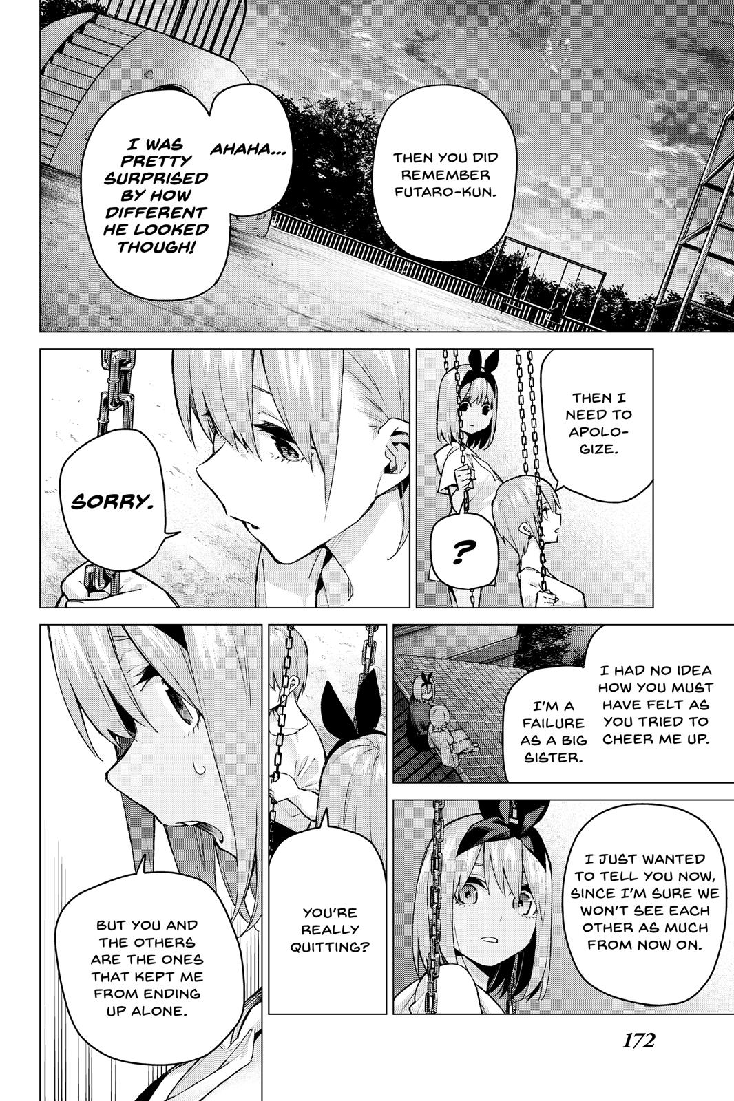 The Quintessential Quintuplets Chapter 95 - Page 4