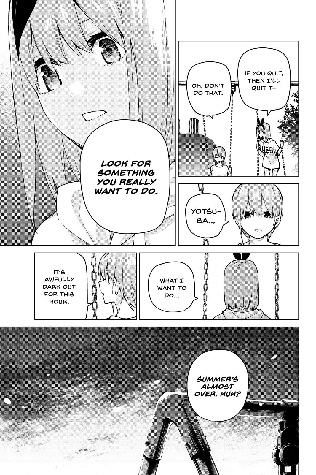 The Quintessential Quintuplets Chapter 95 - Page 5