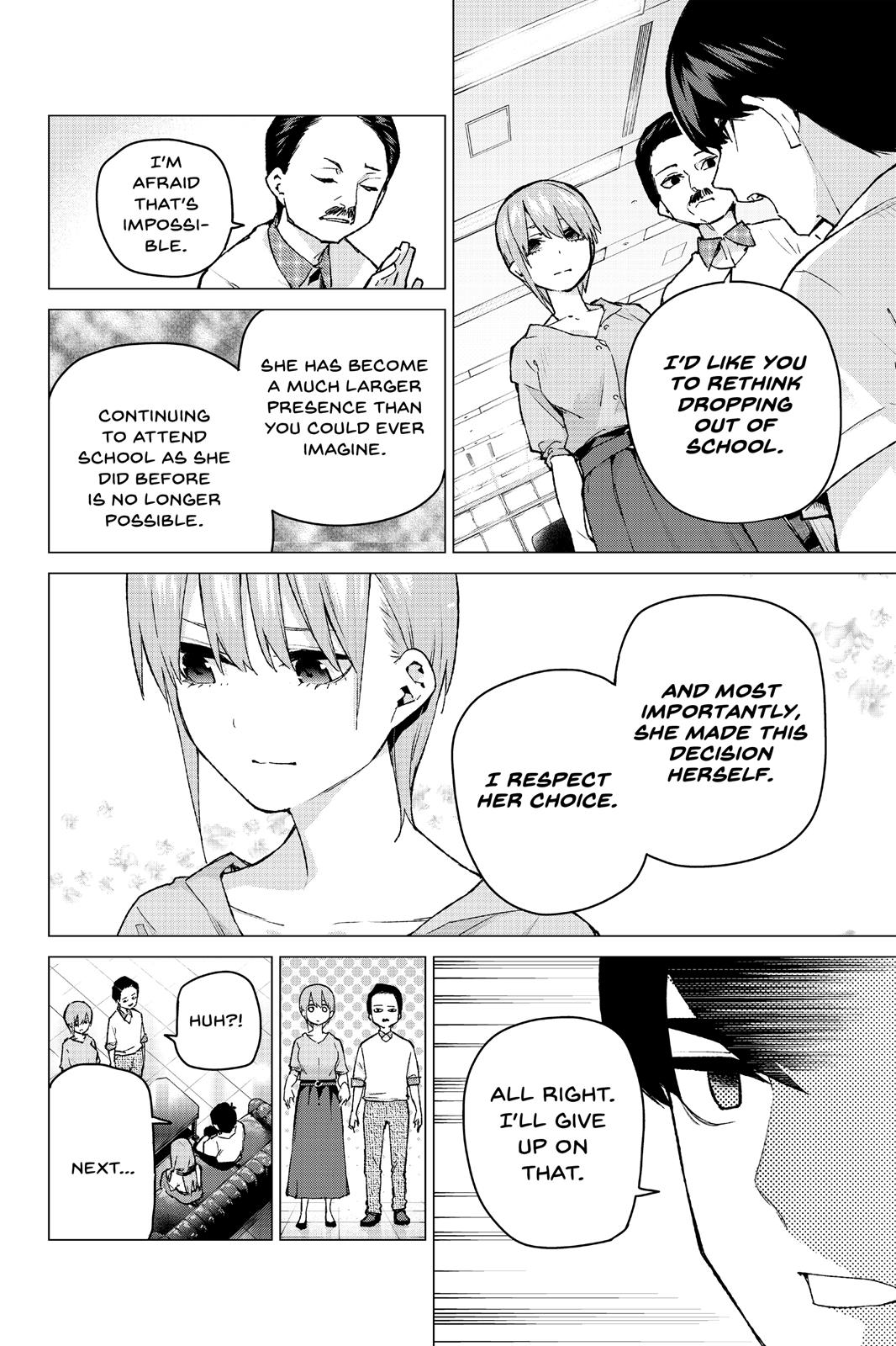 The Quintessential Quintuplets Chapter 95 - Page 8