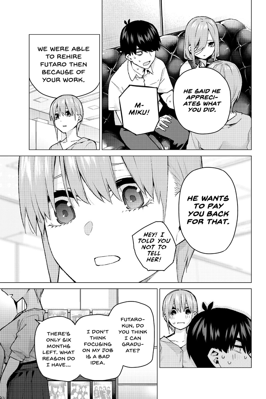 The Quintessential Quintuplets Chapter 95 - Page 11