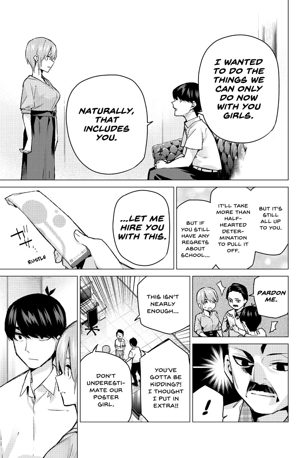 The Quintessential Quintuplets Chapter 95 - Page 13