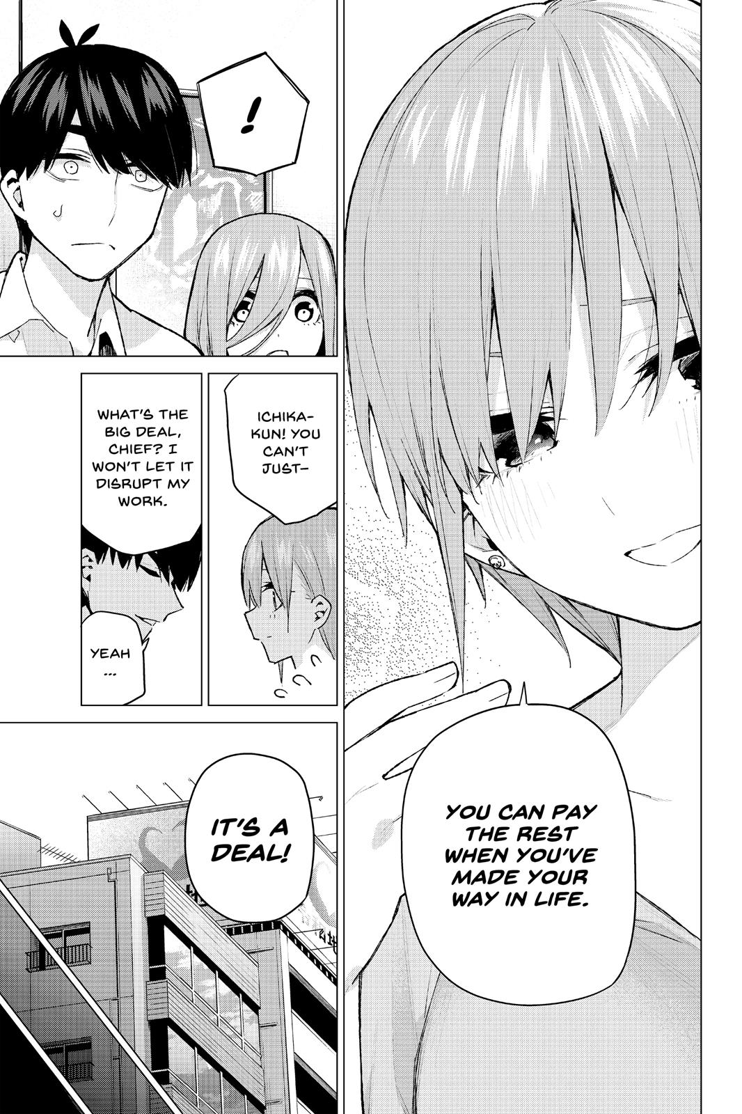 The Quintessential Quintuplets Chapter 95 - Page 15